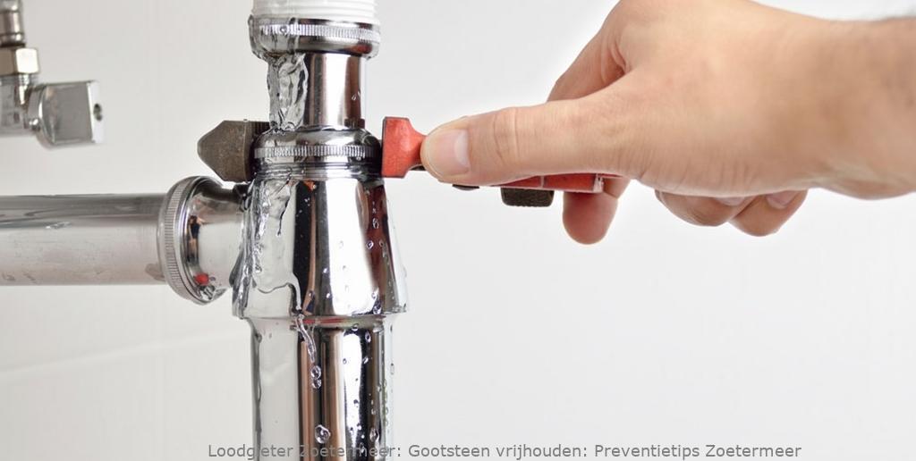 Gootsteen Preventietips Verstopping Zoetermeer