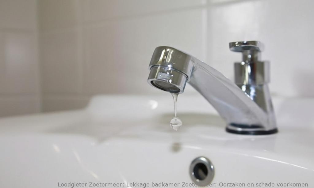 Lekkage Badkamer Zoetermeer