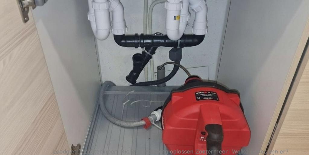 Riool Verstopping Oplossen Zoetermeer