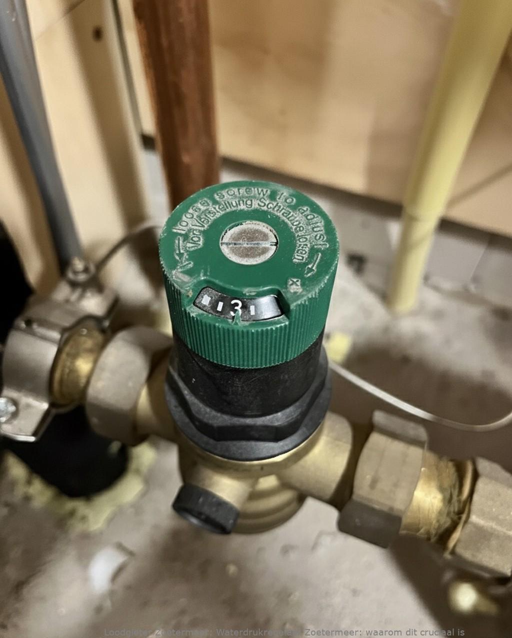Waterdrukregelaar Zoetermeer